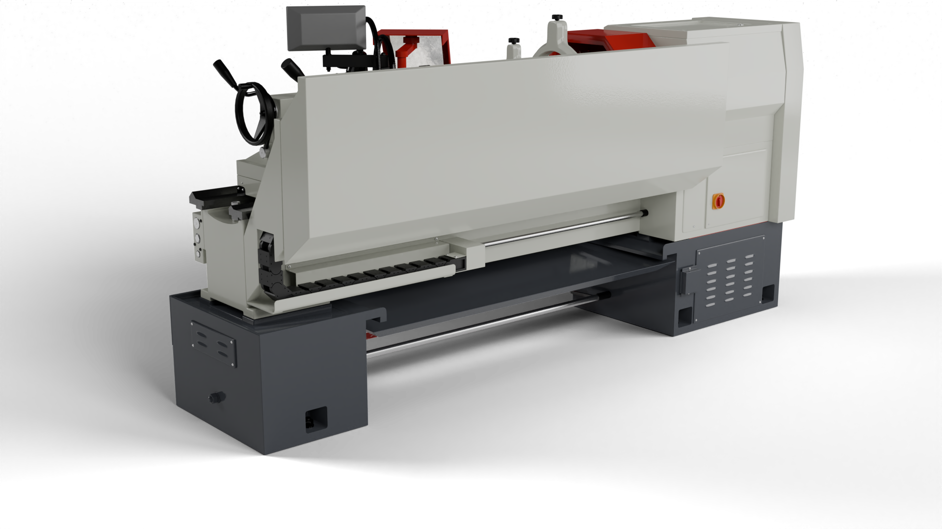 Универсальный токарный станок  MetMachine с УЦИ TM-6166L-2000 - 3