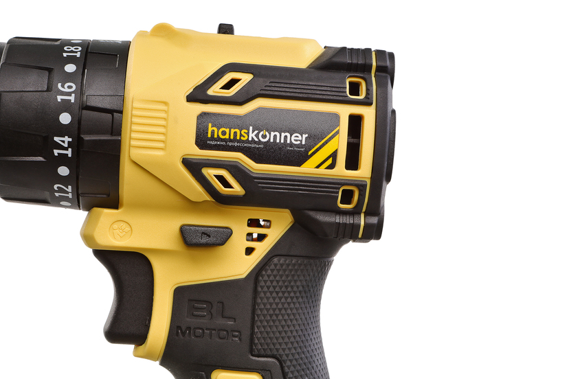 HCD2065PRO Аккумуляторный шуруповерт Hanskonner 1BatterySystem - 4