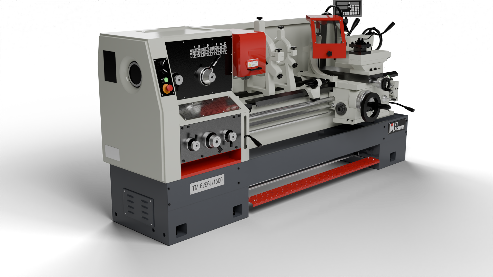 Универсальный токарный станок  MetMachine с УЦИ TM-6166L-2000