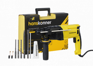 Перфоратор SDS Plus Hanskonner HRH0822RE